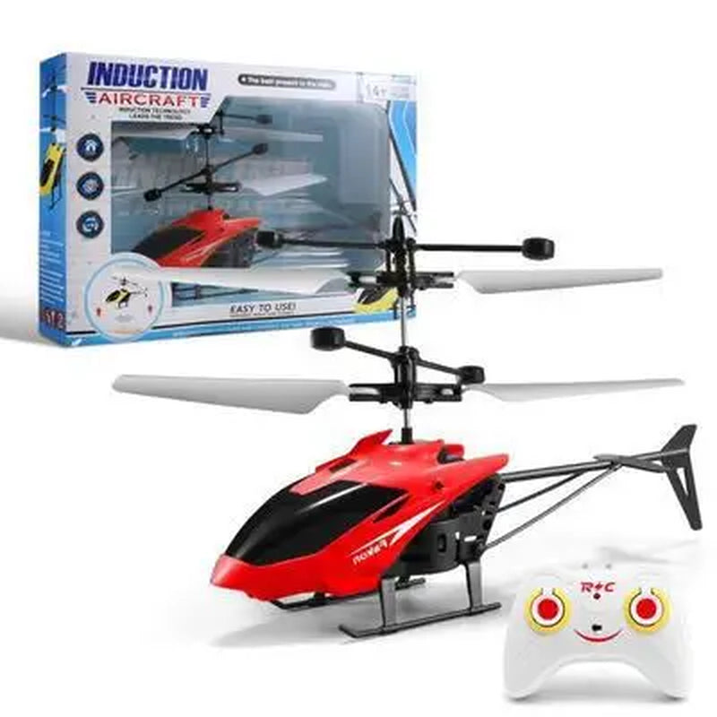 Exciting Mini Remote Control Helicopter Drone with Vibrant Flashing Lights for Kids.