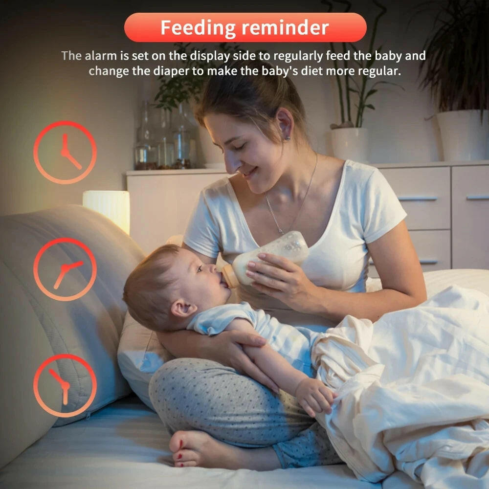 New 3.5 Inch Wireless Video Baby Monitor Night Vision Temperature Monitoring 2 Way Audio Talk Baby Nanny Security Camera.