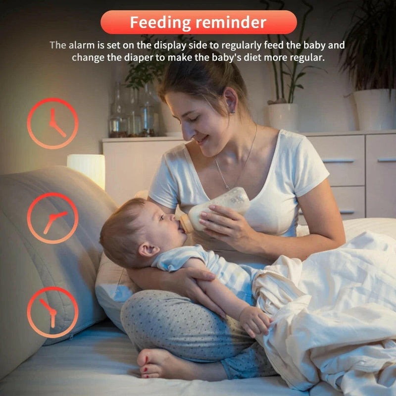 New 3.5 Inch Wireless Video Baby Monitor Night Vision Temperature Monitoring 2 Way Audio Talk Baby Nanny Security Camera.