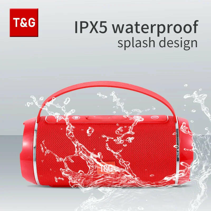 Wireless Bluetooth Speakers - TG116C - Portable Outdoor Subwoofer with Radio and Enhanced Sound Quality.