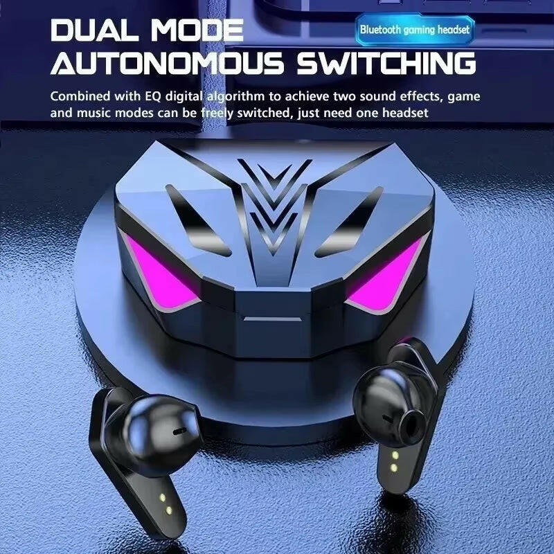 X15 TWS Bluetooth Wireless Gaming Earphones with 65ms Low Latency and Built-in Microphone.