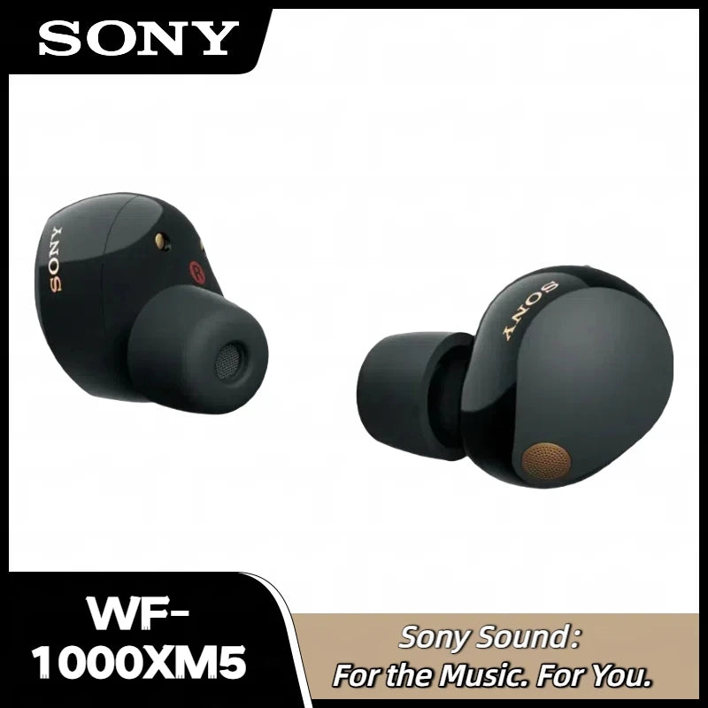 Sony WF-1000XM5 Wireless Bluetooth Earbuds: Premium Noise-Canceling Technology with Enhanced Bass and Crystal Clear Vocals