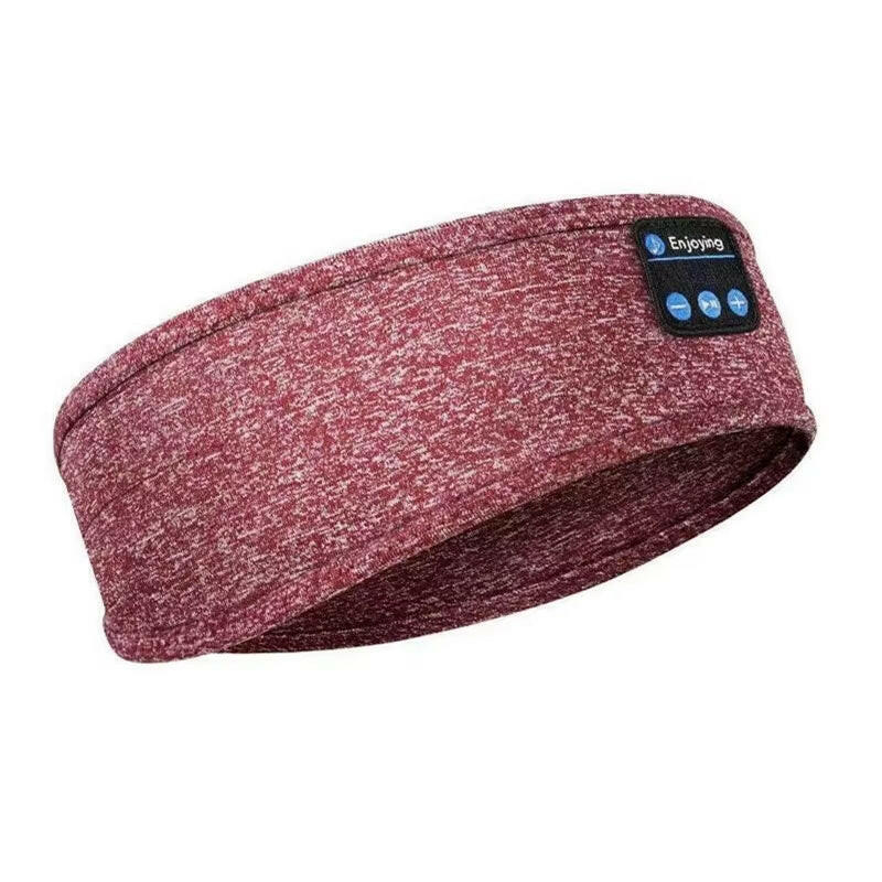 Wireless Sports Bluetooth Earphones with Sleeping Music Eye Mask and Headband for Comfortable Listening.