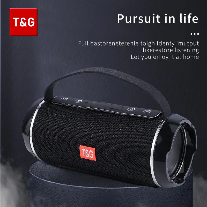 Wireless Bluetooth Speakers - TG116C - Portable Outdoor Subwoofer with Radio and Enhanced Sound Quality