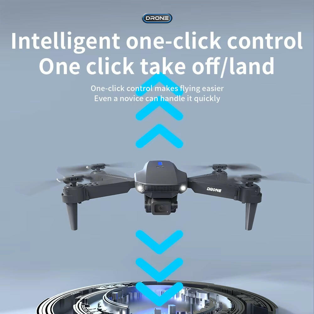 E88 Professional Wide Angle RC Drone with HD 4K Camera, Foldable Design.