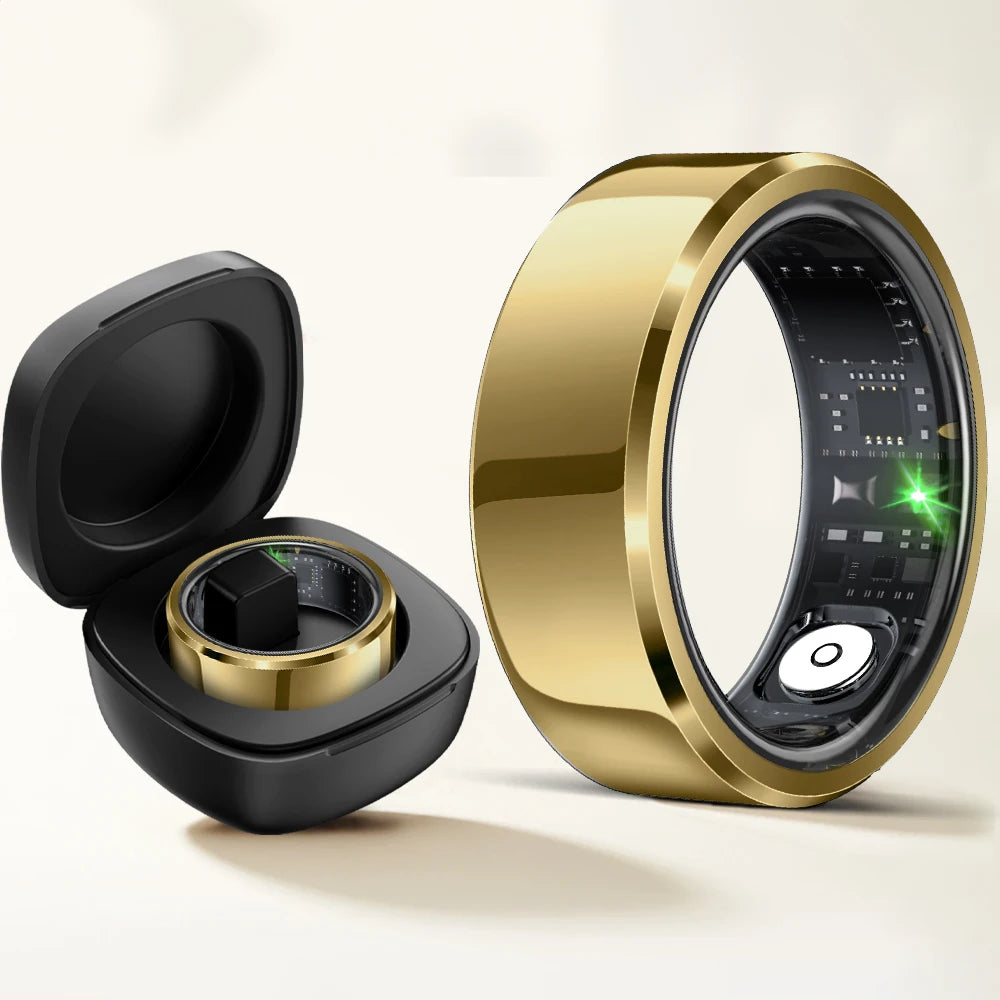 LIFEBEE R6 Smart Couple's Ring with Health Monitoring and Multi-Sport Modes.