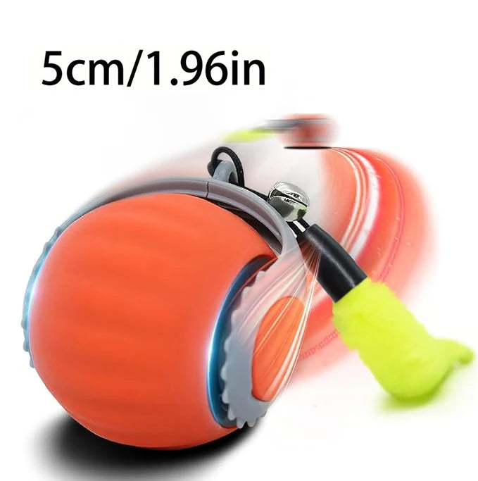 Automatic Interactive Smart Cat Toy - USB Rechargeable Rolling Ball and Mouse Car Teaser