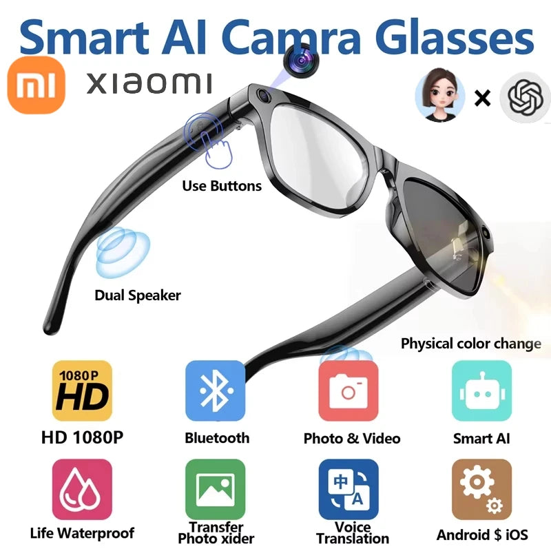 Xiaomi Mijia 4K HD AI Smart Glasses