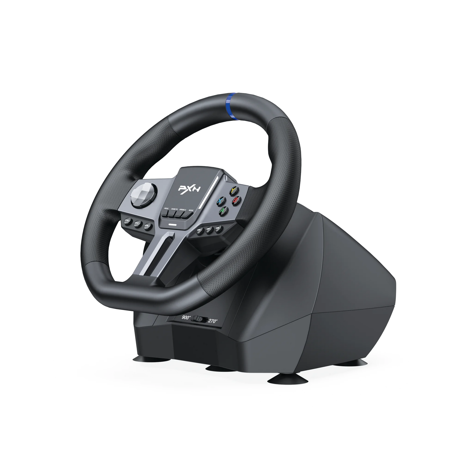 V9 Gen2 Professional Gaming Steering Wheel with 270°/900° Rotation for PS4, PS3, PC (Windows 8, 10, 11), Switch, Xbox One, and Xbox Series X/S