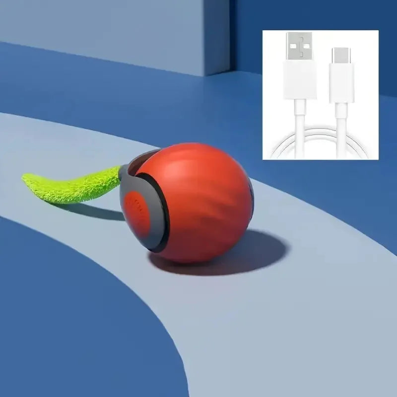 Automatic Interactive Smart Cat Toy - USB Rechargeable Rolling Ball and Mouse Car Teaser