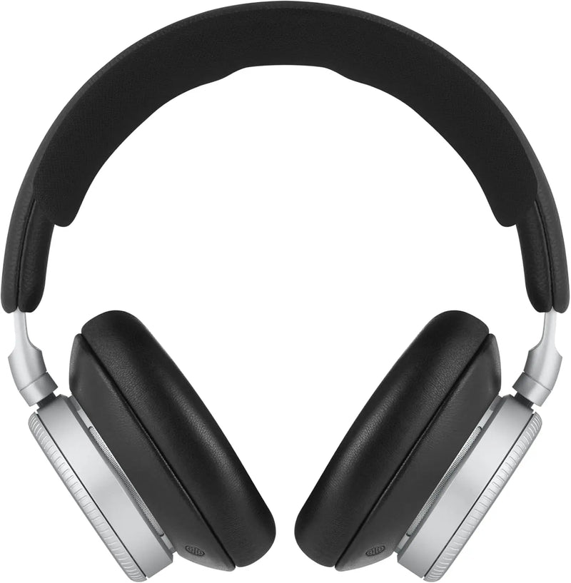 Beoplay H100 Premium Wireless Over-Ear Headphones with Active Noise Cancellation and Protective Carrying Case in Hourglass Sand.
