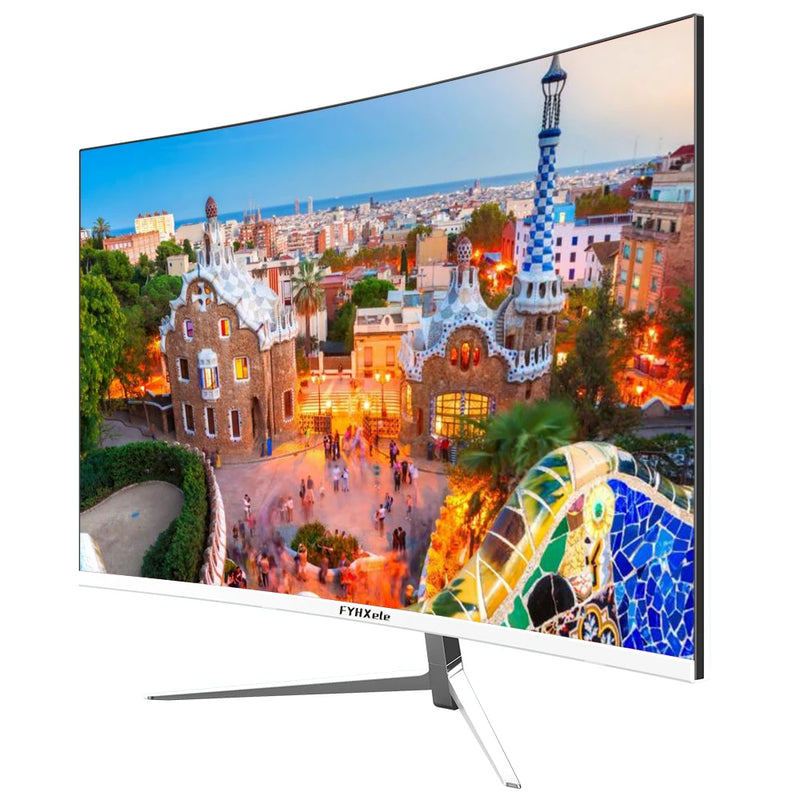Fyhxele 27-Inch 75Hz Curved Gaming Monitor