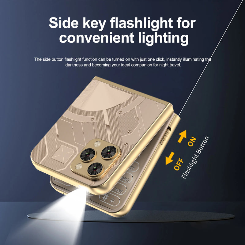 SERVO Flilo9 Foldable Dual SIM Mobile Phone