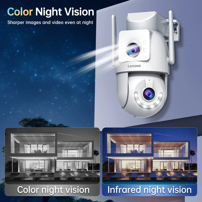Lenovo 8MP Wi-Fi PTZ Security Camera