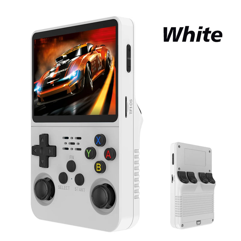 BOYHOM R36S Retro Handheld Video Game Console with Linux System, 3.5-Inch IPS Screen, and 64GB Preloaded Games