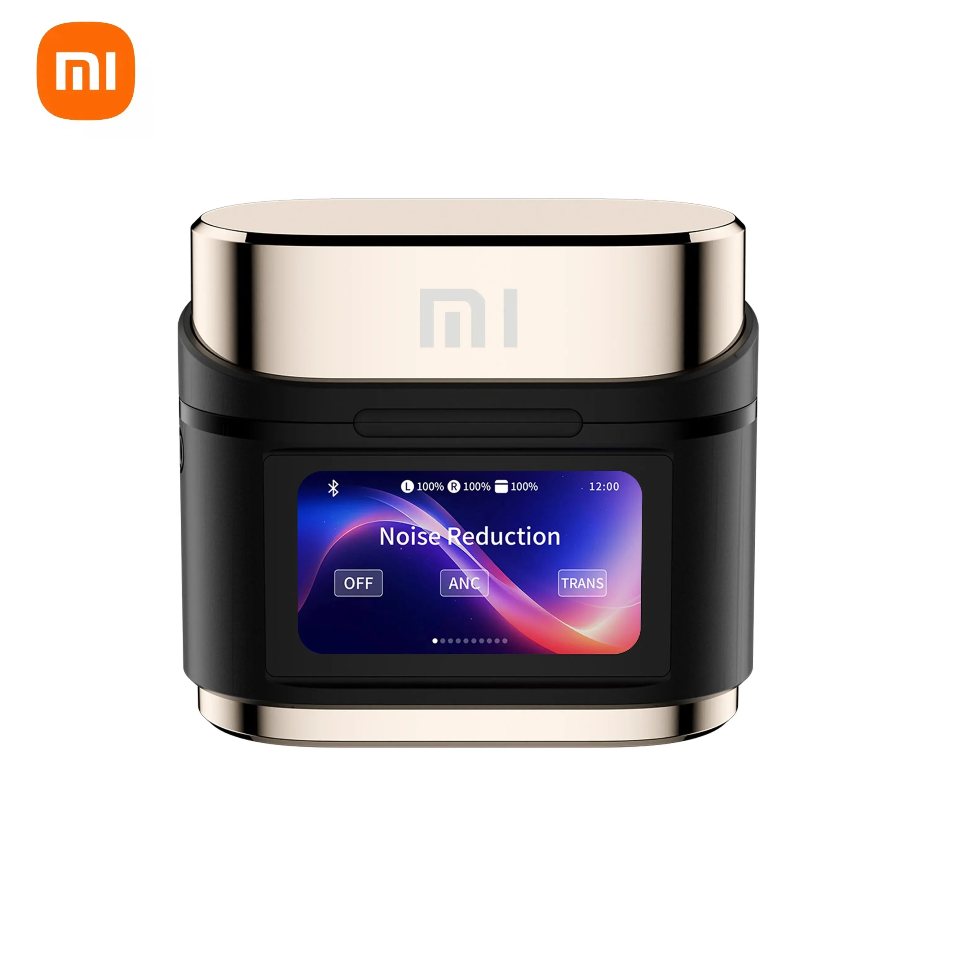 XIAOMI BD2 True Wireless Bluetooth Headphones with ANC Noise Cancellation and LCD Touch Screen Case, Waterproof Sports Headset.