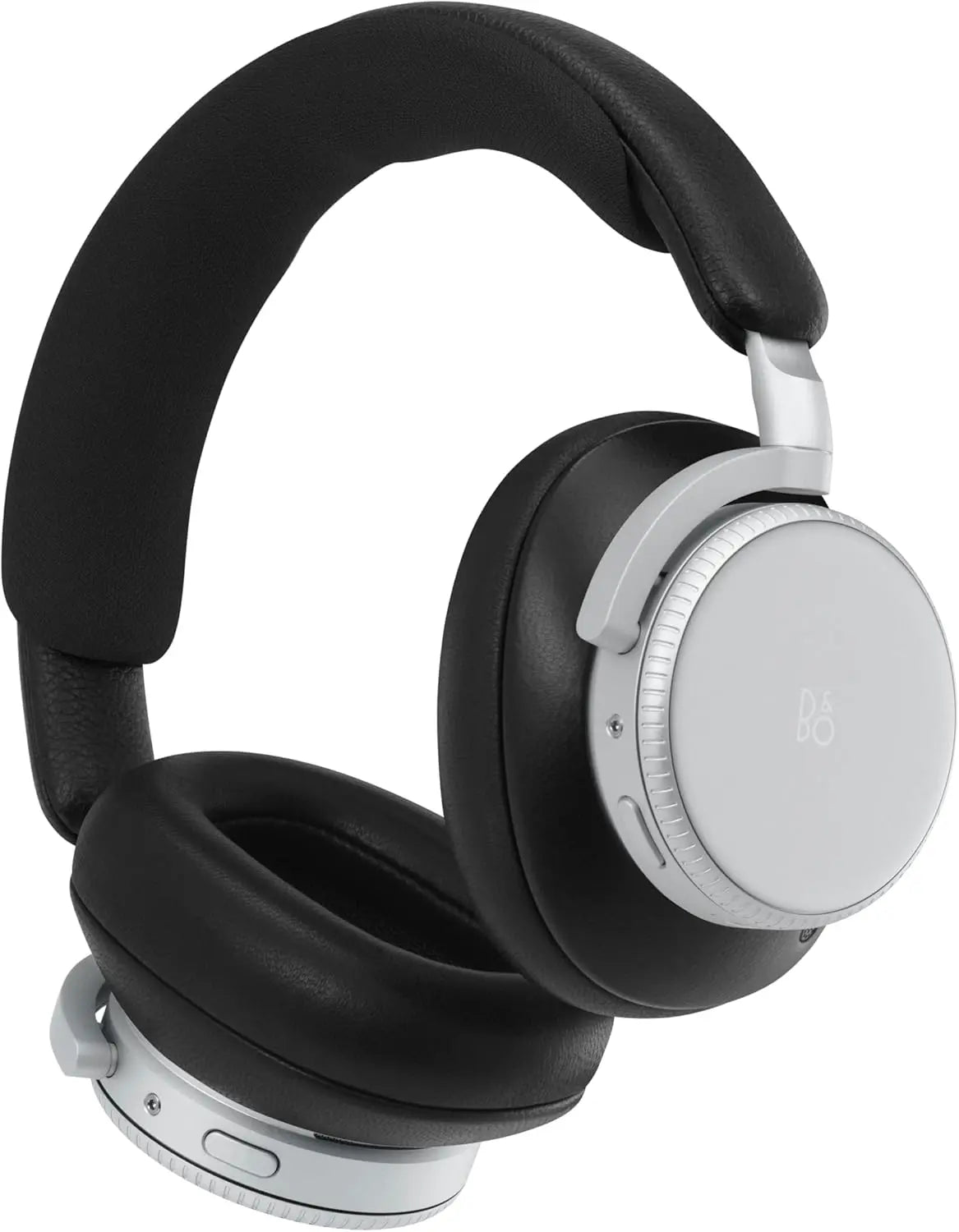 Beoplay H100 Premium Wireless Over-Ear Headphones with Active Noise Cancellation and Protective Carrying Case in Hourglass Sand.