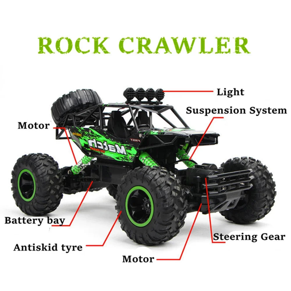 Exciting 1:12 / 1:16 Scale 4WD Remote Control Off-Road Buggy - Perfect for Young Adventurers!