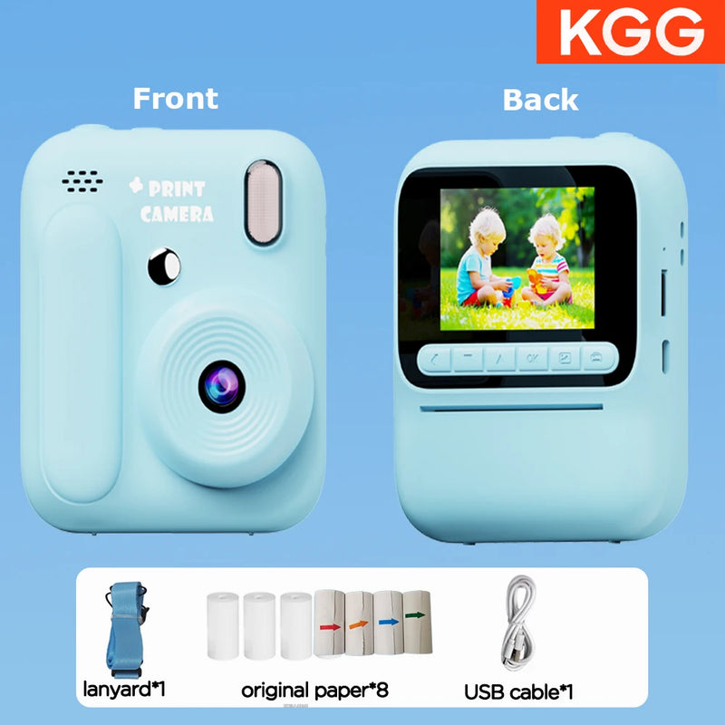 1080p Instant Camera with Color Printing