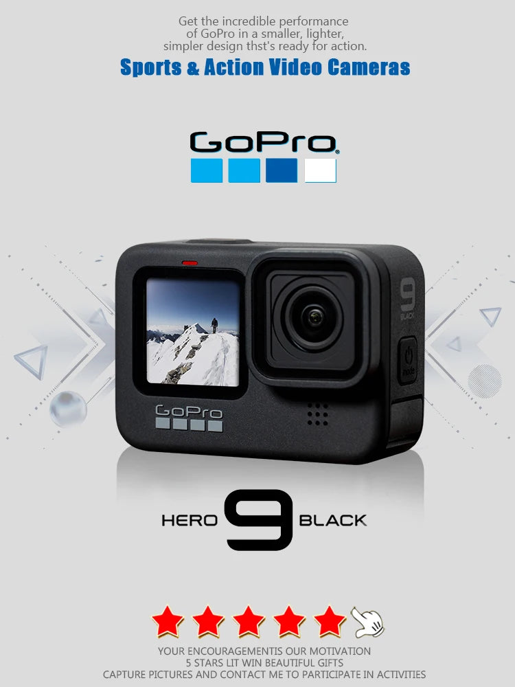 GoPro HERO 9 Black Action Camera