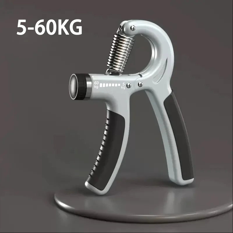 Premium Adjustable Grip Strengthener for Hand and Wrist - Enhance Muscle Recovery with 5-150Kg Resistance Levels.