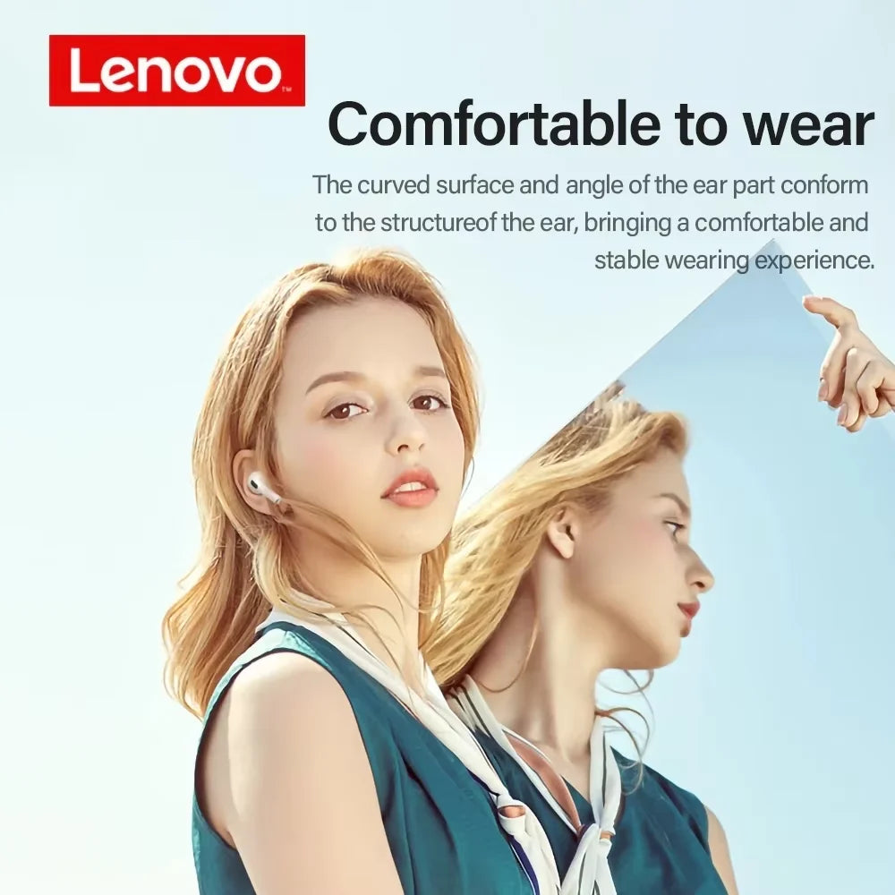 Lenovo LP40 Wireless TWS Bluetooth Earbuds with Touch Control - Stereo Headset for Android Phones