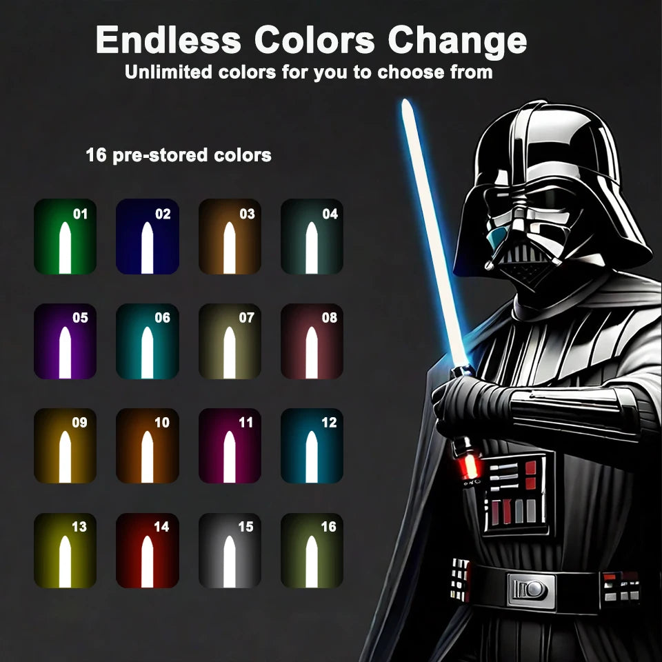 Luke Skywalker Xenopixel Lightsaber with Metal Handle - Professional Cosplay and Dueling Laser Sword