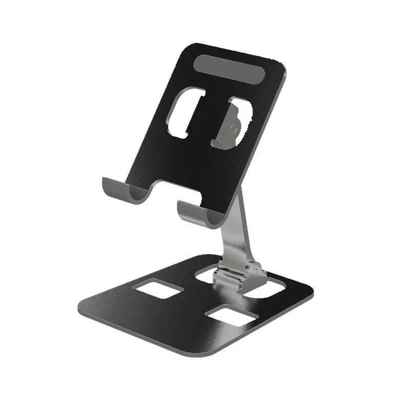 Universal Aluminum Alloy Foldable Desk Phone and Tablet Holder Stand.