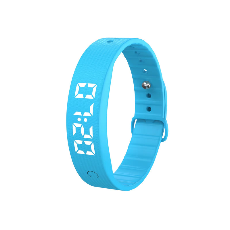 W5Sv Smart Bracelet with Vibration Alarm, Sleep Monitoring, 24-Hour Pedometer, and Rechargeable Functionality
