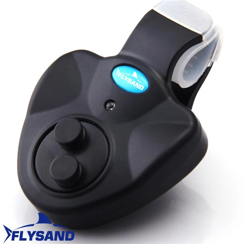 Advanced Electronic Fishing Rod Bite Alarm with Loud Siren and Dual Day/Night Indicator - Battery Included.