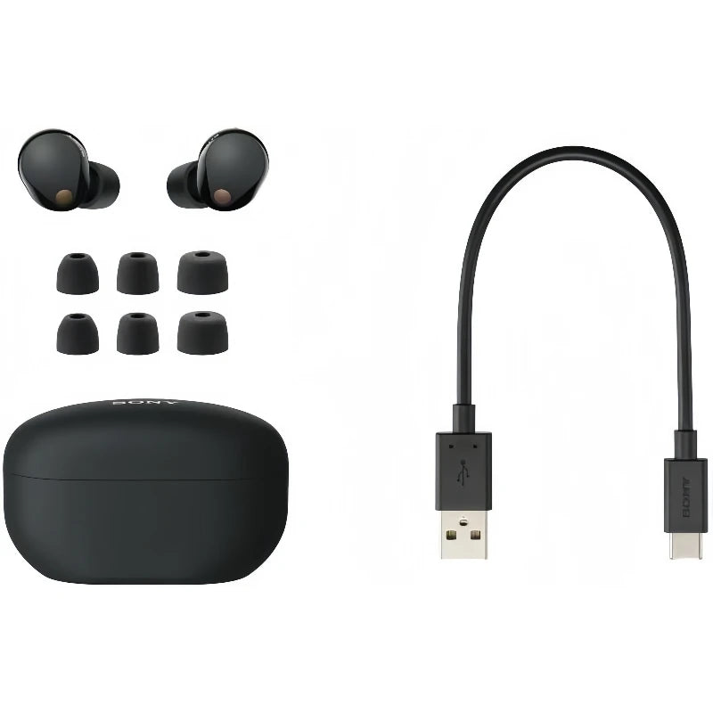 Sony WF-1000XM5 Wireless Bluetooth Earbuds: Premium Noise-Canceling Technology with Enhanced Bass and Crystal Clear Vocals