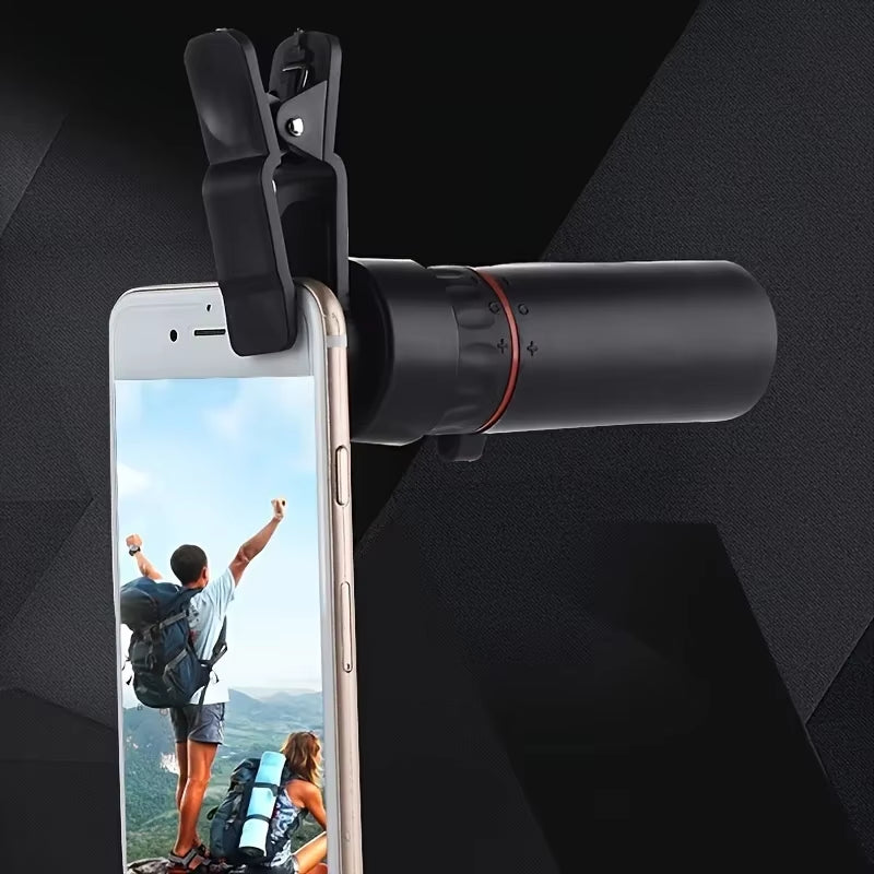 Experience the Outdoors with the 2000X25 HD Monocular Telescope - Compact, Portable, and Ideal for Camping, Hunting, and Birdwatching.