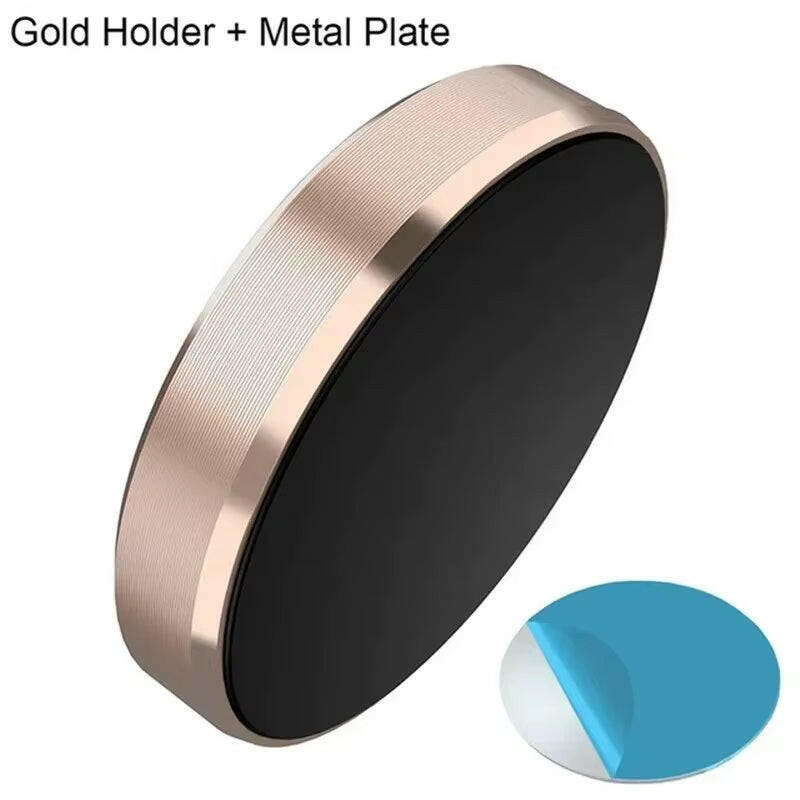 Magnetic Car Phone Holder - Dashboard and Wall Mount for iPhone, Samsung, and Xiaomi.