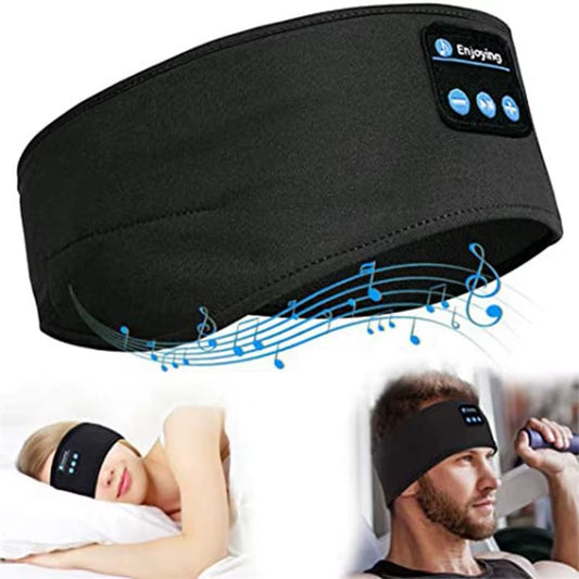 Wireless Sports Bluetooth Earphones with Sleeping Music Eye Mask and Headband for Comfortable Listening