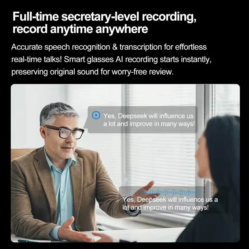 800W AI-Powered Smart Glasses