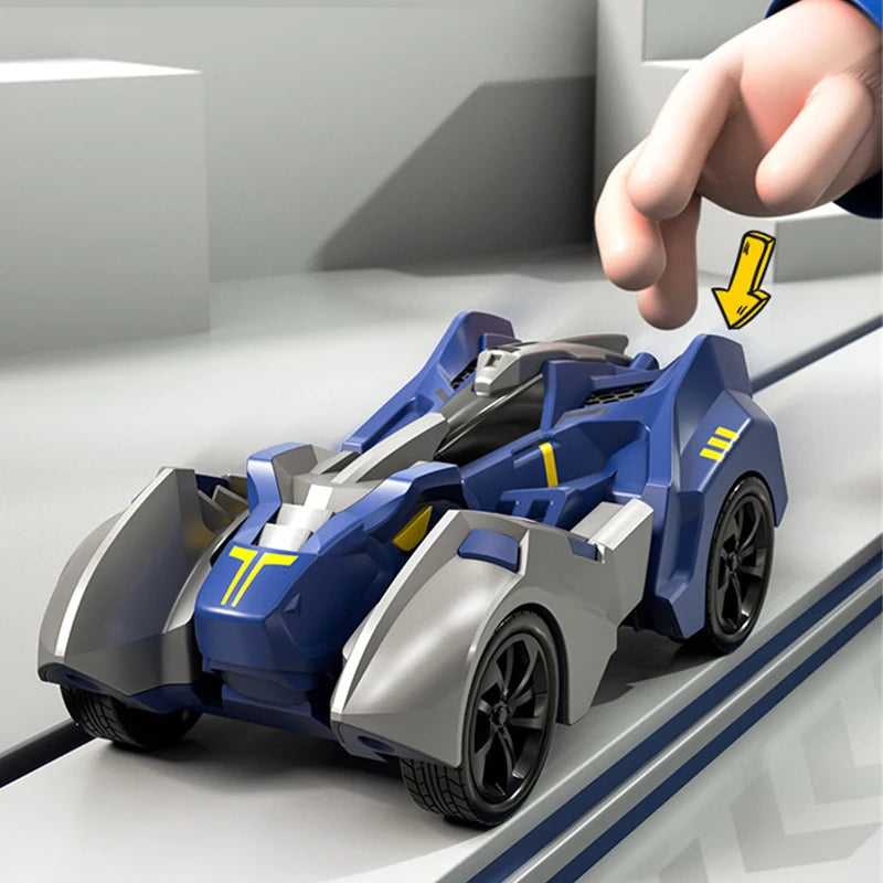 Transform Your Playtime with the 2-in-1 Transforming Dinosaur Car: A Dynamic Deformation Toy for Boys 14+.