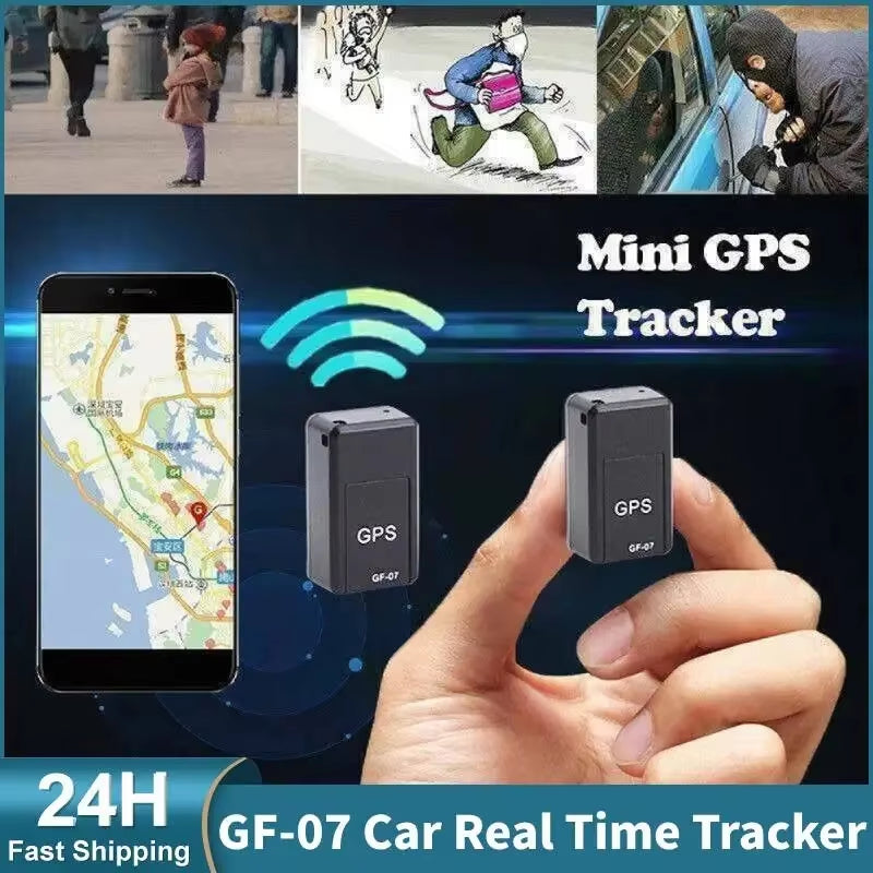 GPS Locator GF-07: Compact and Accurate Vehicle Tracking Device with Easy Installation and Remote Positioning