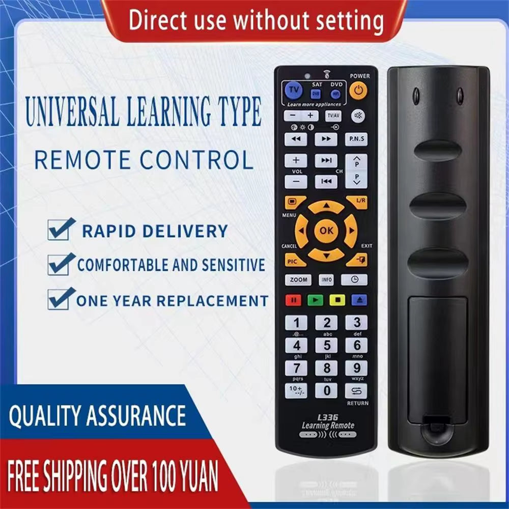 Kebidumei Wireless Universal Smart IR Remote Control Controllers with Learning Function for TV STB DVD SAT DVB HIFI TV BOX L336