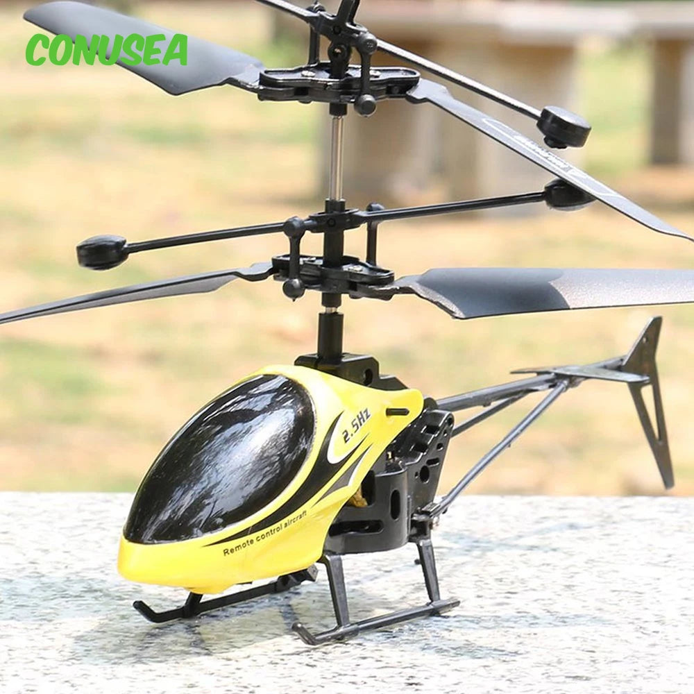 Exciting Mini Remote Control Helicopter Drone with Vibrant Flashing Lights for Kids.