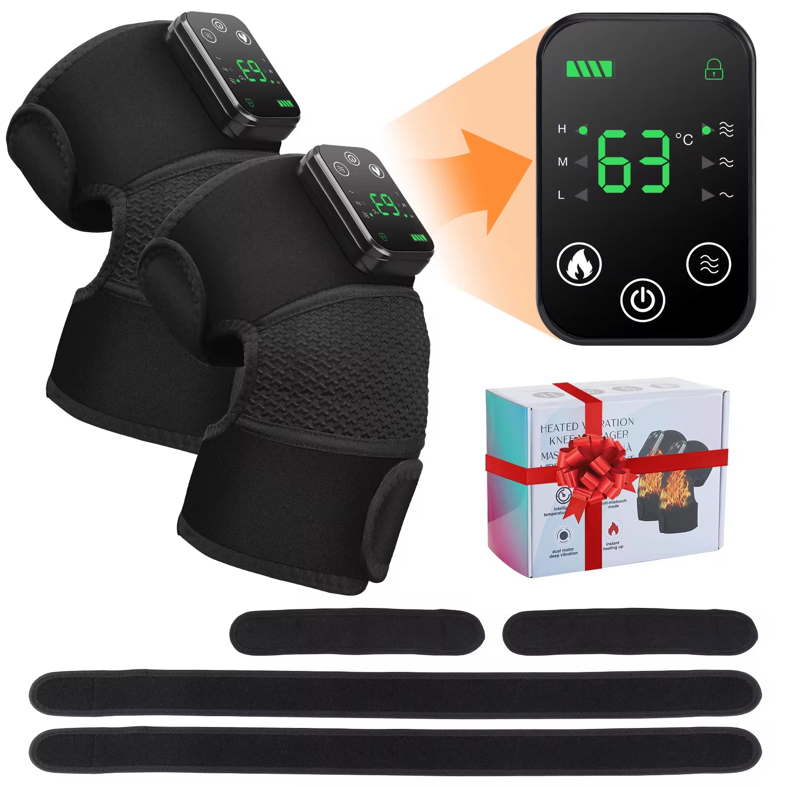 Revolutionary Electric Shoulder Massager with Heating and Vibration for Ultimate Relaxation and Comfort.