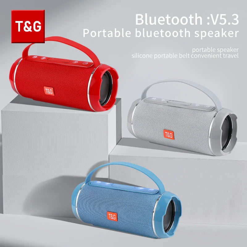 Wireless Bluetooth Speakers - TG116C - Portable Outdoor Subwoofer with Radio and Enhanced Sound Quality