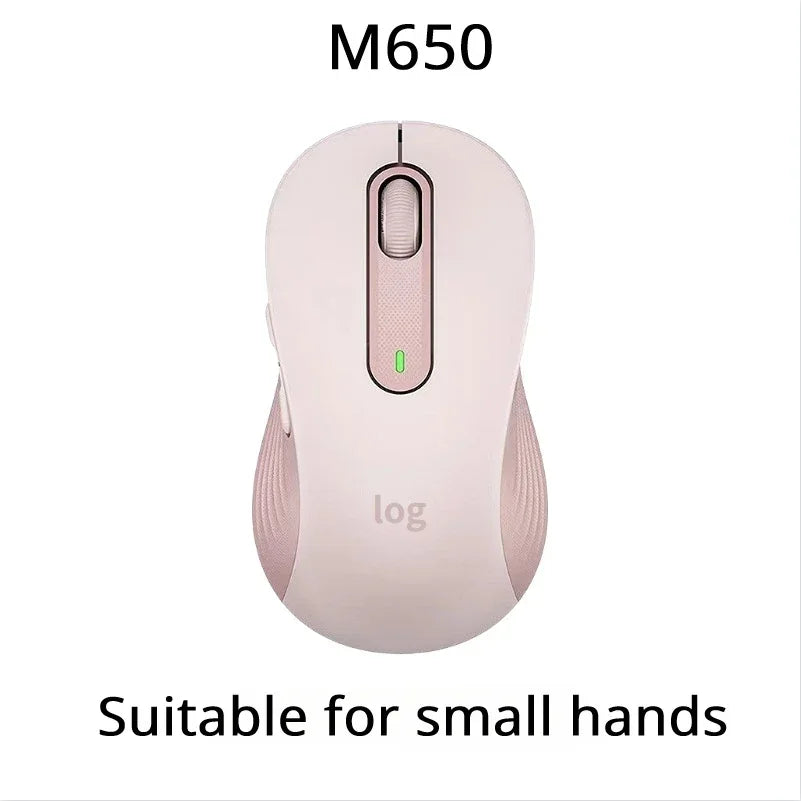 Logitech M650 M650L Wireless Bluetooth Silent Mouse with Advanced Optical Sensor and Programmable Buttons for Office and Laptop Use