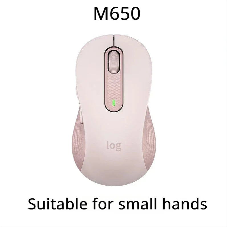 Logitech M650 M650L Wireless Bluetooth Silent Mouse with Advanced Optical Sensor and Programmable Buttons for Office and Laptop Use
