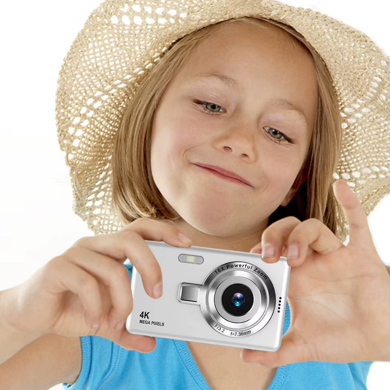 4K HD 1080P Digital Camera with 96MP Autofocus and 2.4-Inch IPS Screen - Portable Vlogging and Photography Camera